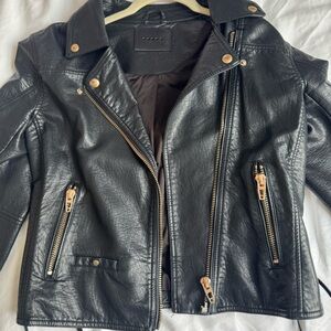 Blank NYC Leather Jacket Size M- like new!
